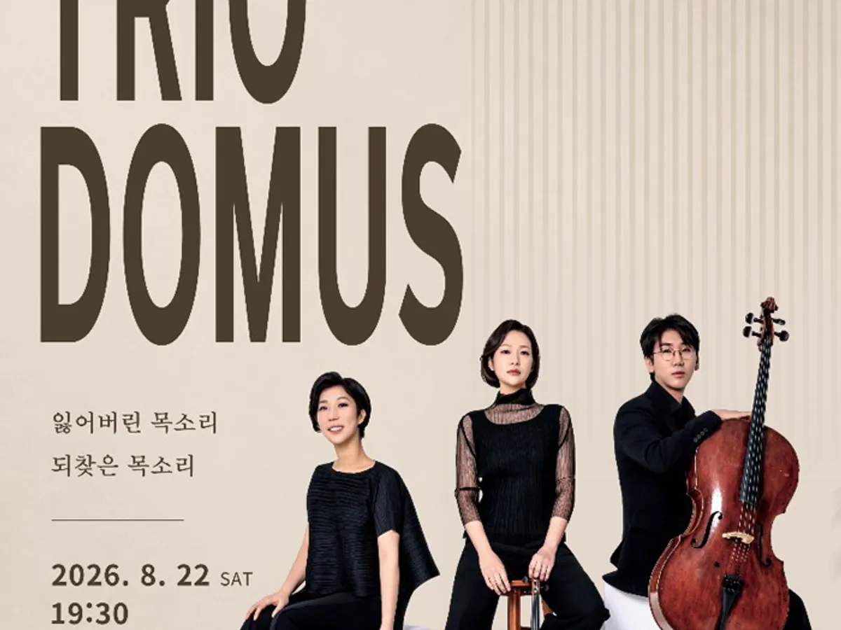 Domus 鋼琴三重奏第 3 屆定期演奏會:找回失去的聲音海報