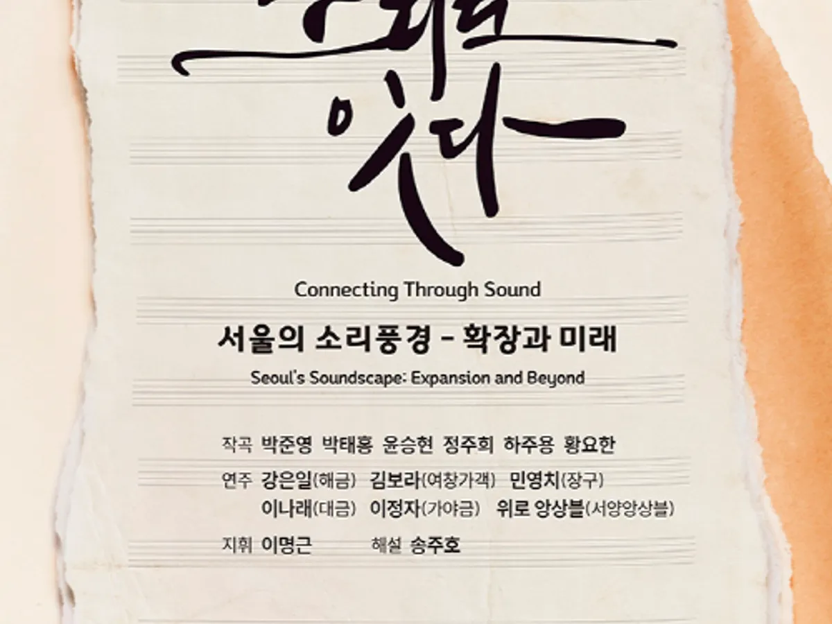 Poster for The 6th Connect via Sound - Soundscape: Expansion and the Future