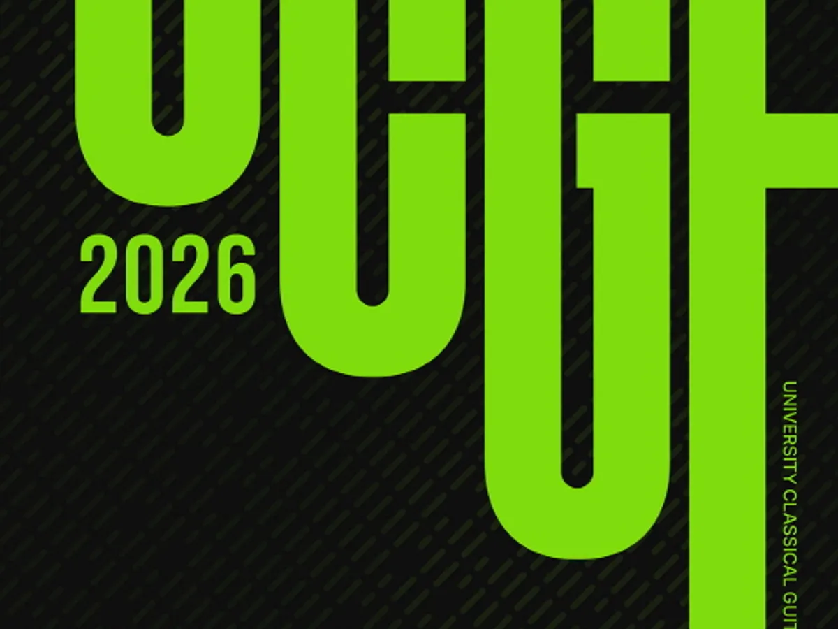 대학 클래식 기타 페스타 l UCGF 2026 포스터